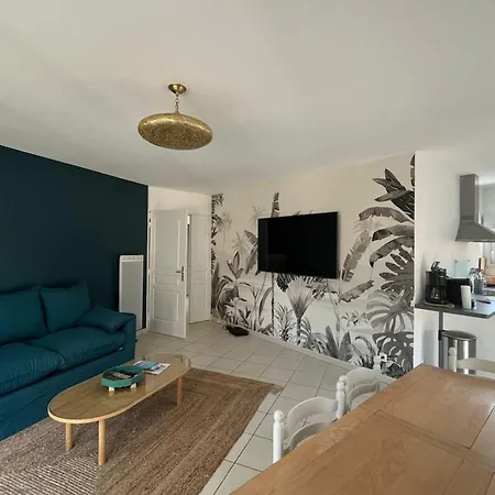 Charmant T3 Ultra Cosy Jardin 50M Des Plages Ploemeur Exterior photo