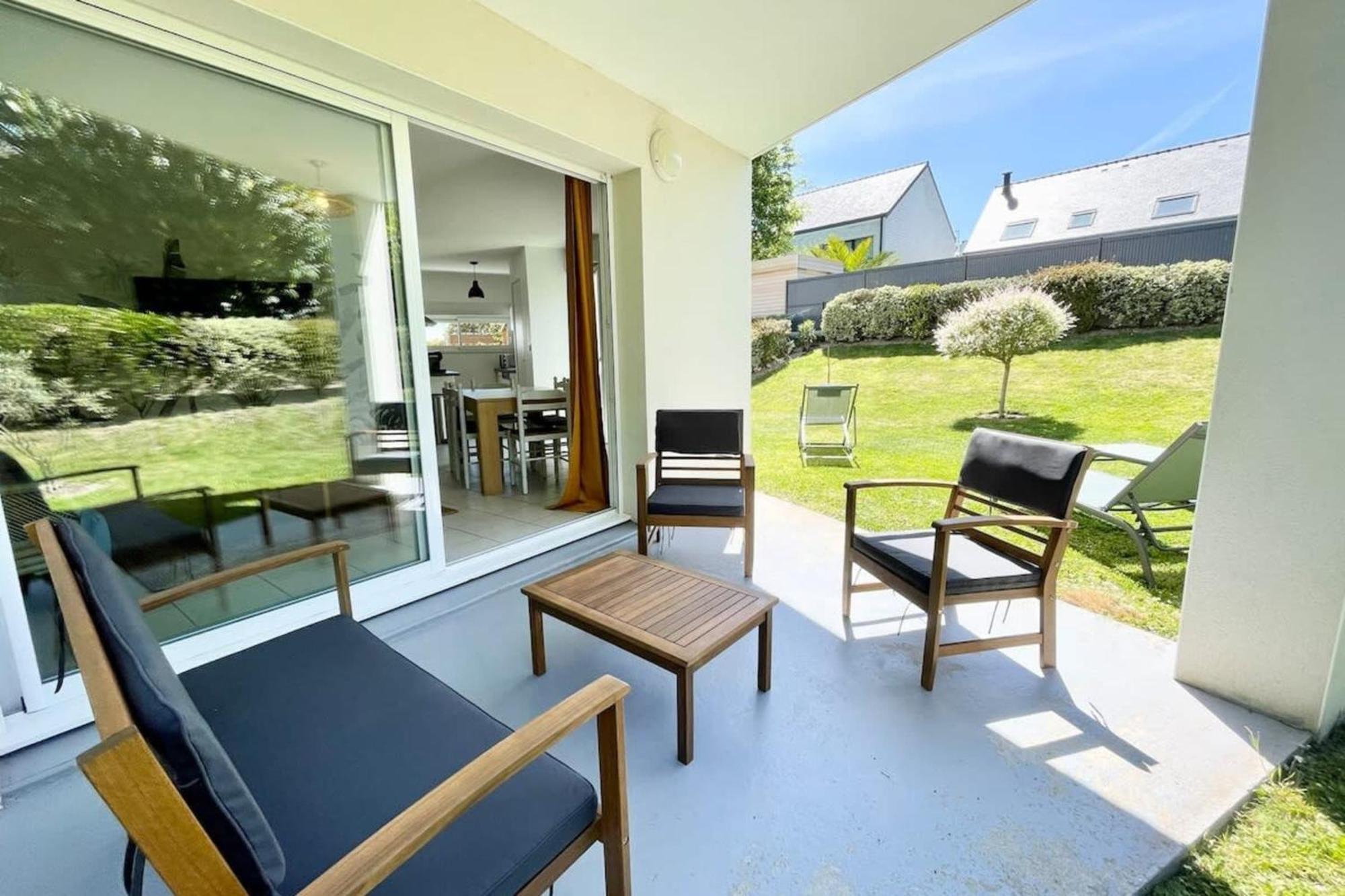 T3 Ultra Cosy - Jardin - 50m Des Plages *