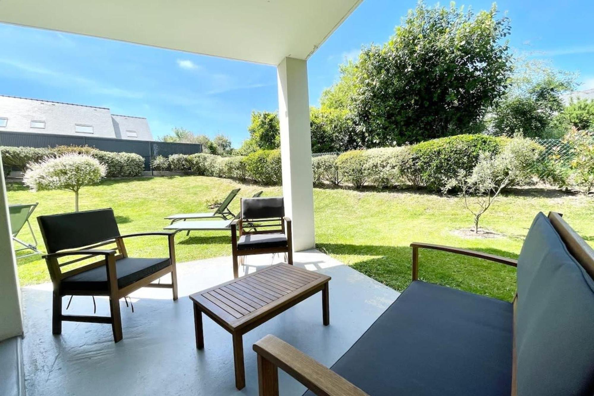 T3 Ultra Cosy - Jardin - 50m Des Plages Ploemeur