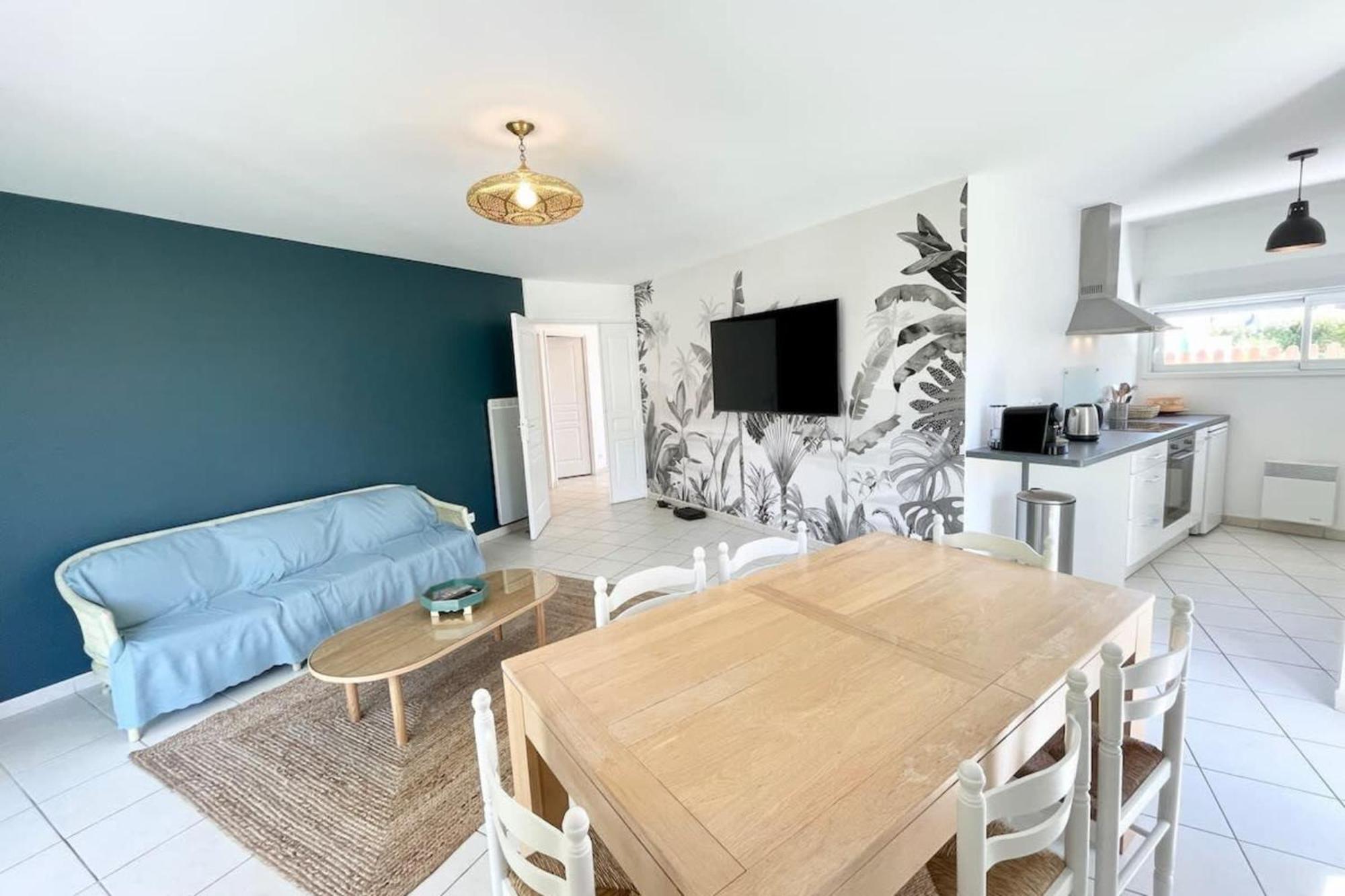T3 Ultra Cosy - Jardin - 50m Des Plages